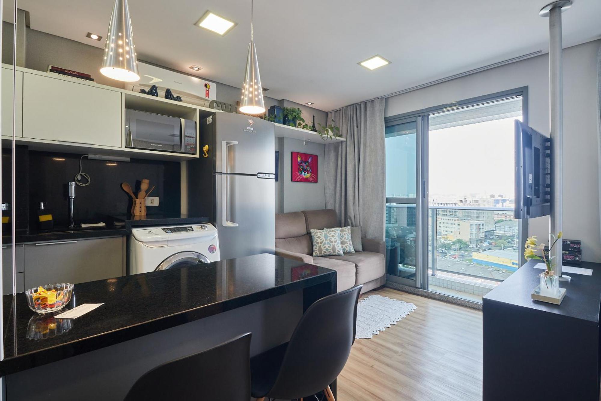 Estudio Aconchegante No Centro De Curitiba - Ar Condicio E Localizacao Perfeita! Eksteriør bilde